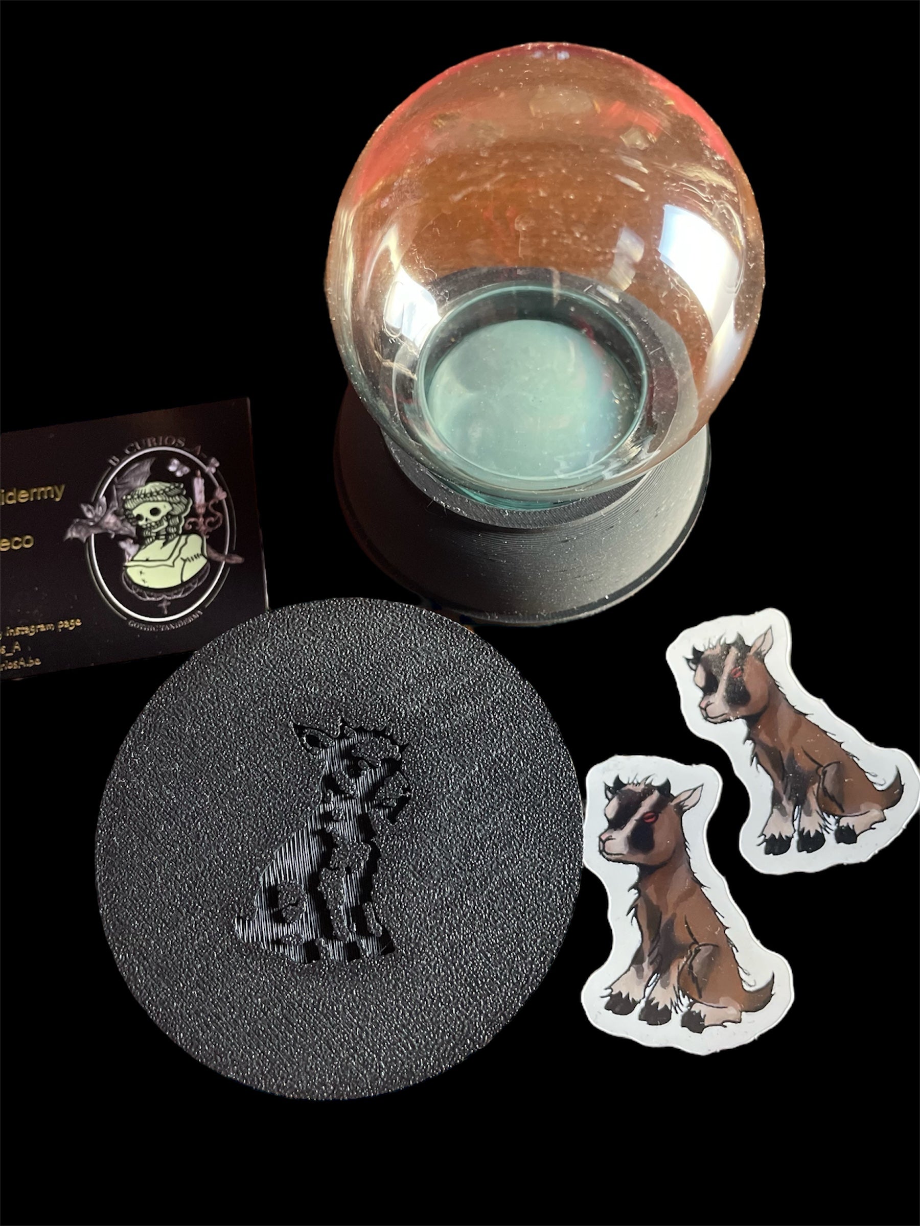 voetje S wet specimen globe